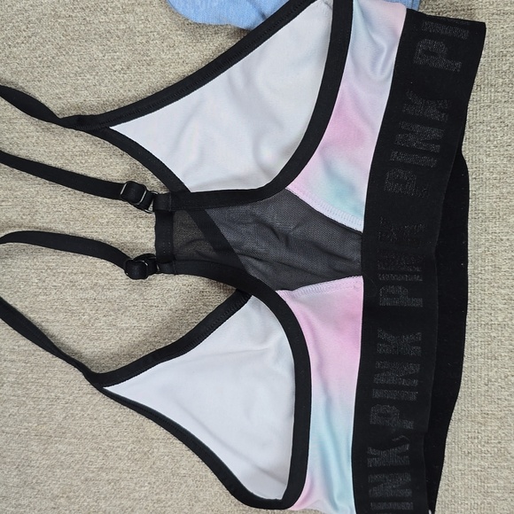 pink Victoria's secret ultimate sports bra bundle of 2 xs - Picture 4 of 9